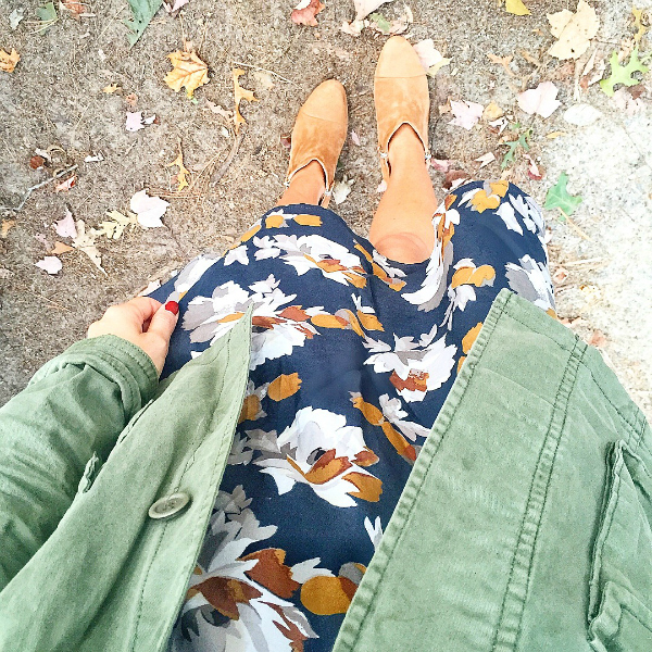 @OhSoGlamBlog Old Navy Floral Dress