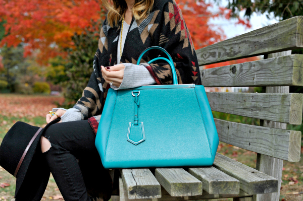 Fendi 2Jours Turquoise