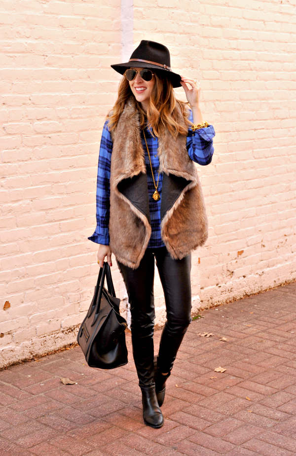 Target Faux Fur Vest