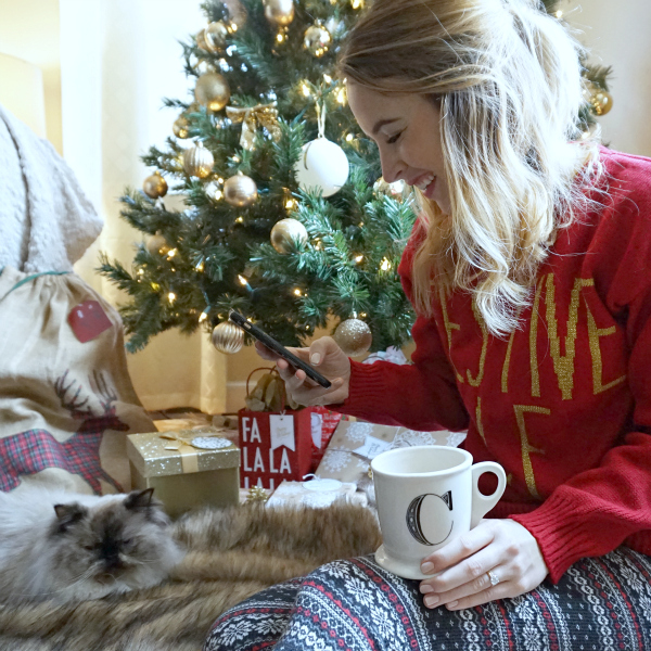 Oh So Glam Christmas Morning