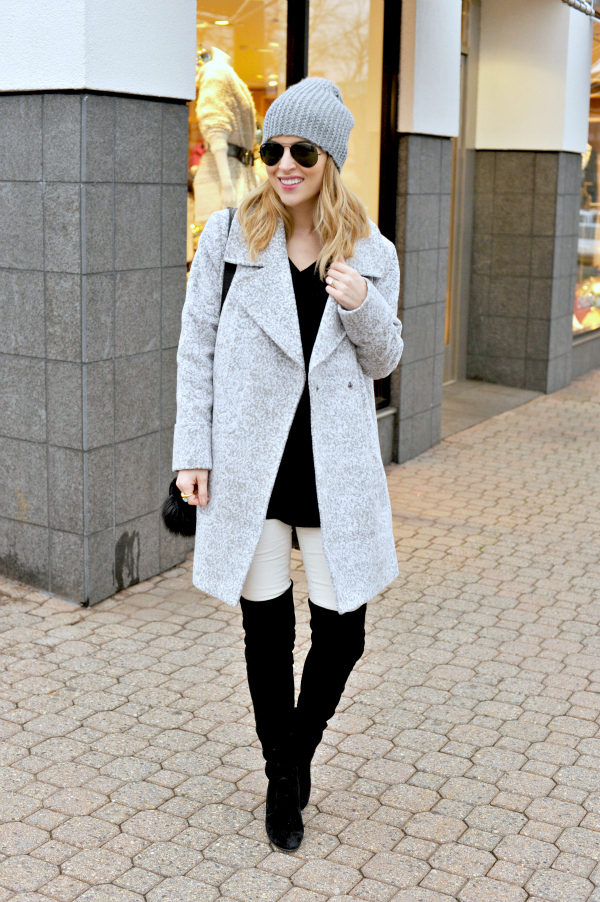 Boohoo Cocoon Coat