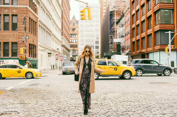 NYFW Missguided Paisley Maxi Dress