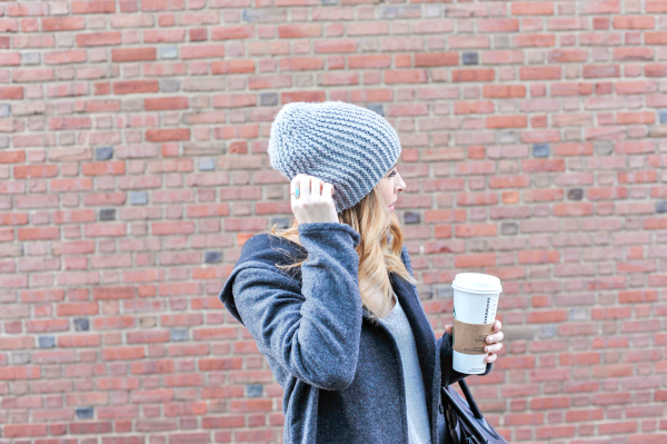 Grey Beanie Outfit