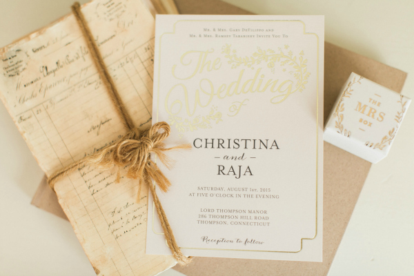 Oh So Glam Wedding Minted Invitations