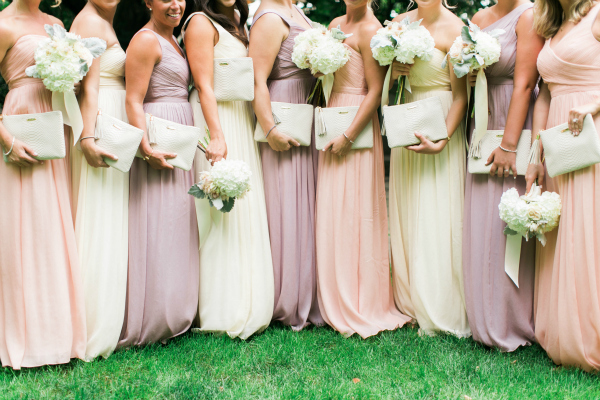 Oh So Glam Wedding Bridesmaids