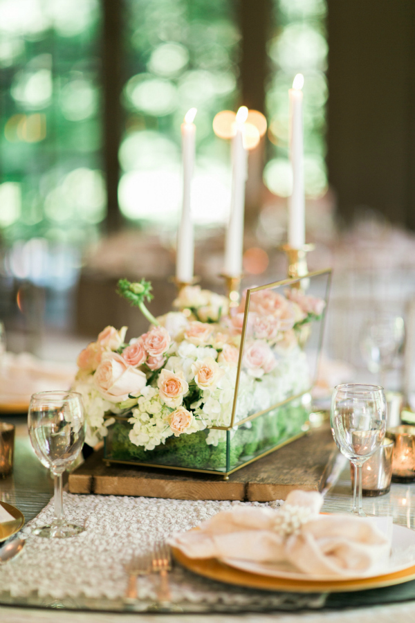 Oh So Glam Wedding Table Settings