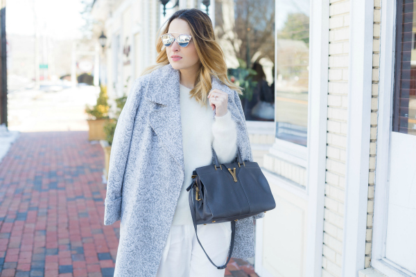 White Culottes Outfit