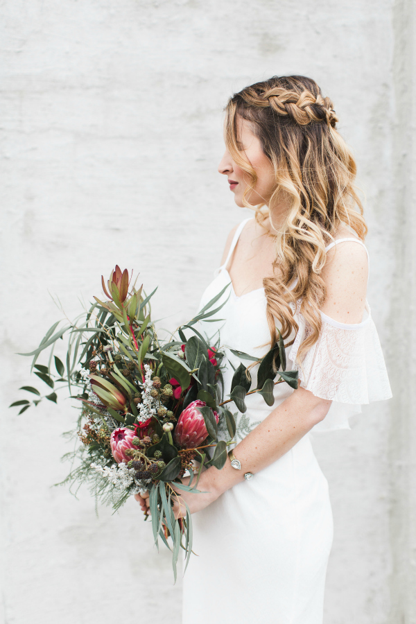 Boho Bridal Look