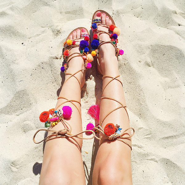 Elina Linardaki “Penny Lane'' Sandals