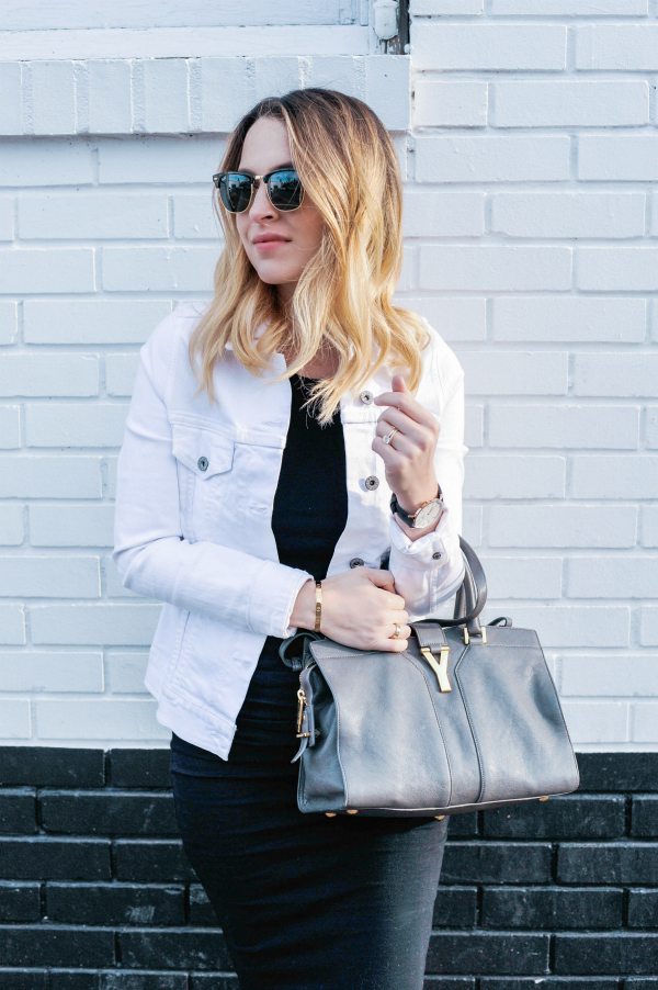 White Denim Jacket