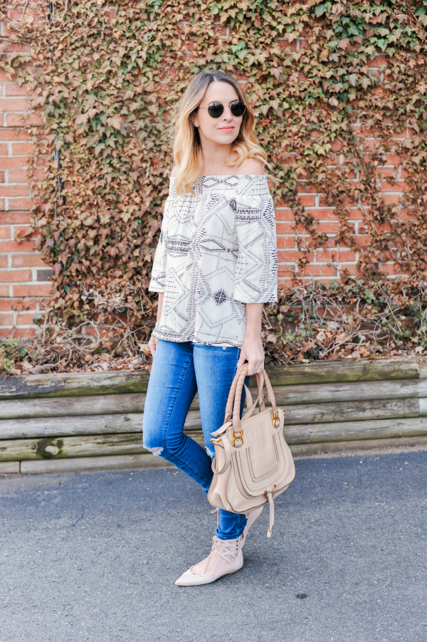 Spring Off The Shoulder Top