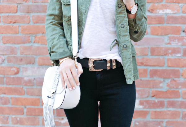 Western Belt Inspired Outfit - Oh So Glam