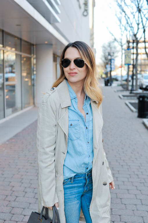 Chambray Shirt Outfit