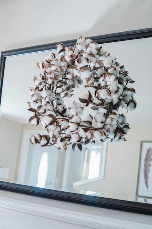 Cotton Wreath