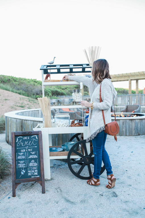 S'more Station Sanderling Resort