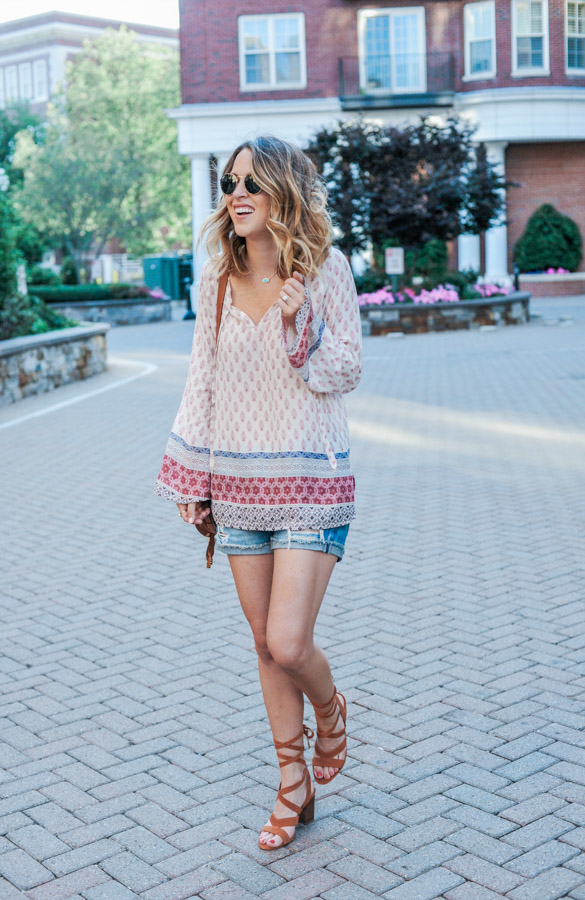 Boho Summer Outfit - Oh So Glam