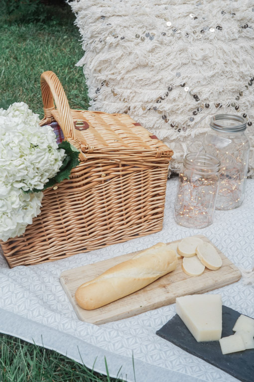 Backyard Dinner Date Night Idea