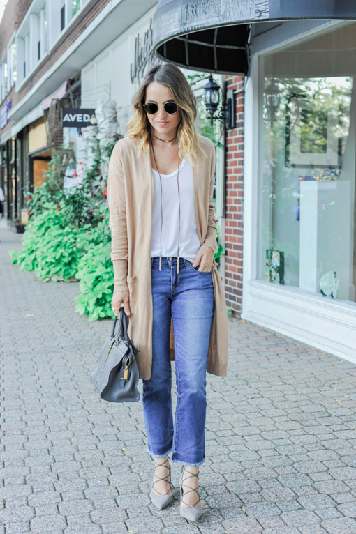 Old Navy Long Open Front Cardigan