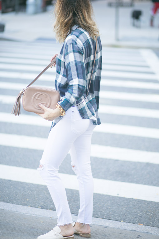 Fall Outfit White Jeans