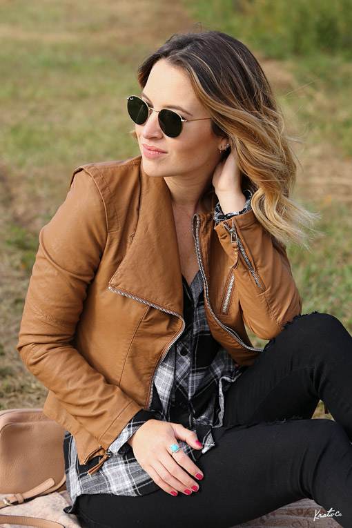 BLANKNYC Faux Leather Jacket