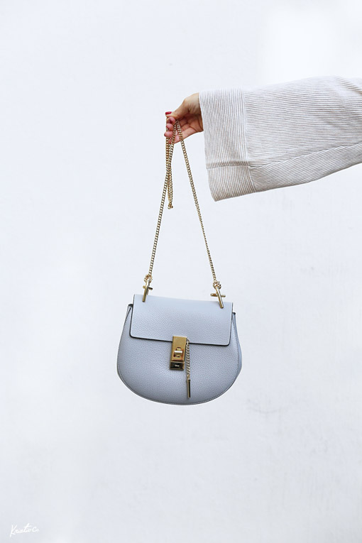 Chloe Drew Bag Grey