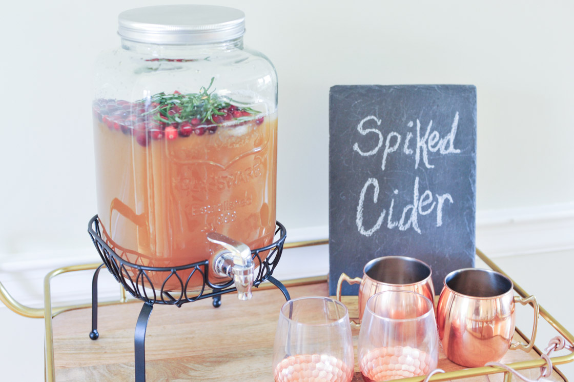 Bar Cart Idea Holidays