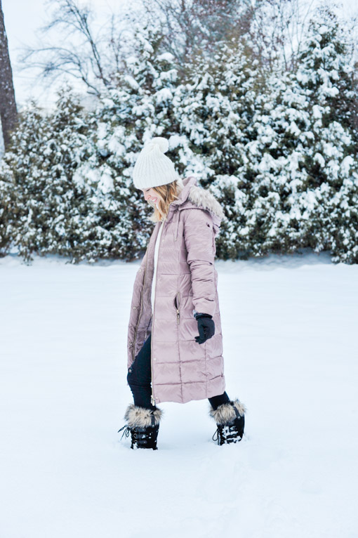 Blush Puffer Coat