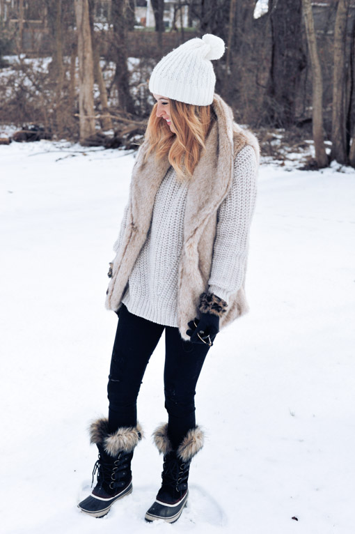 Snow Day Outfit Idea