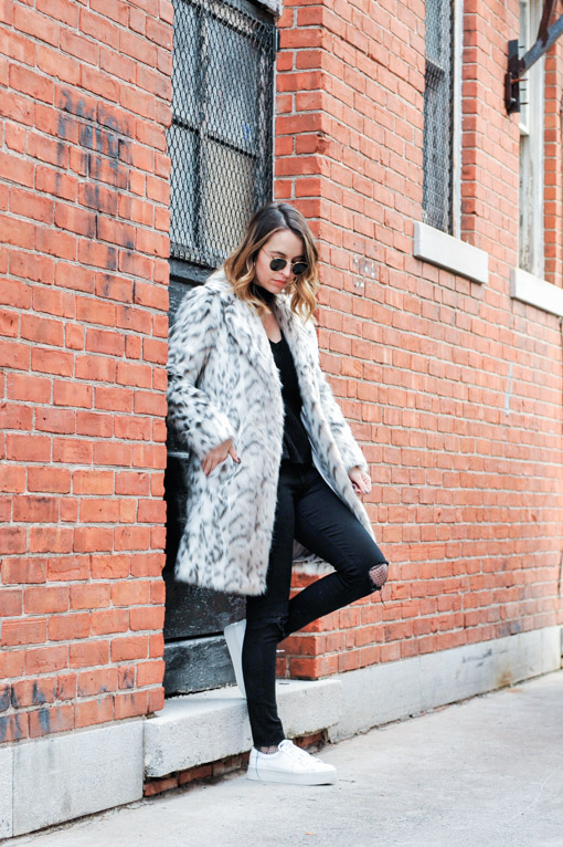 Leopard Coat Outfit