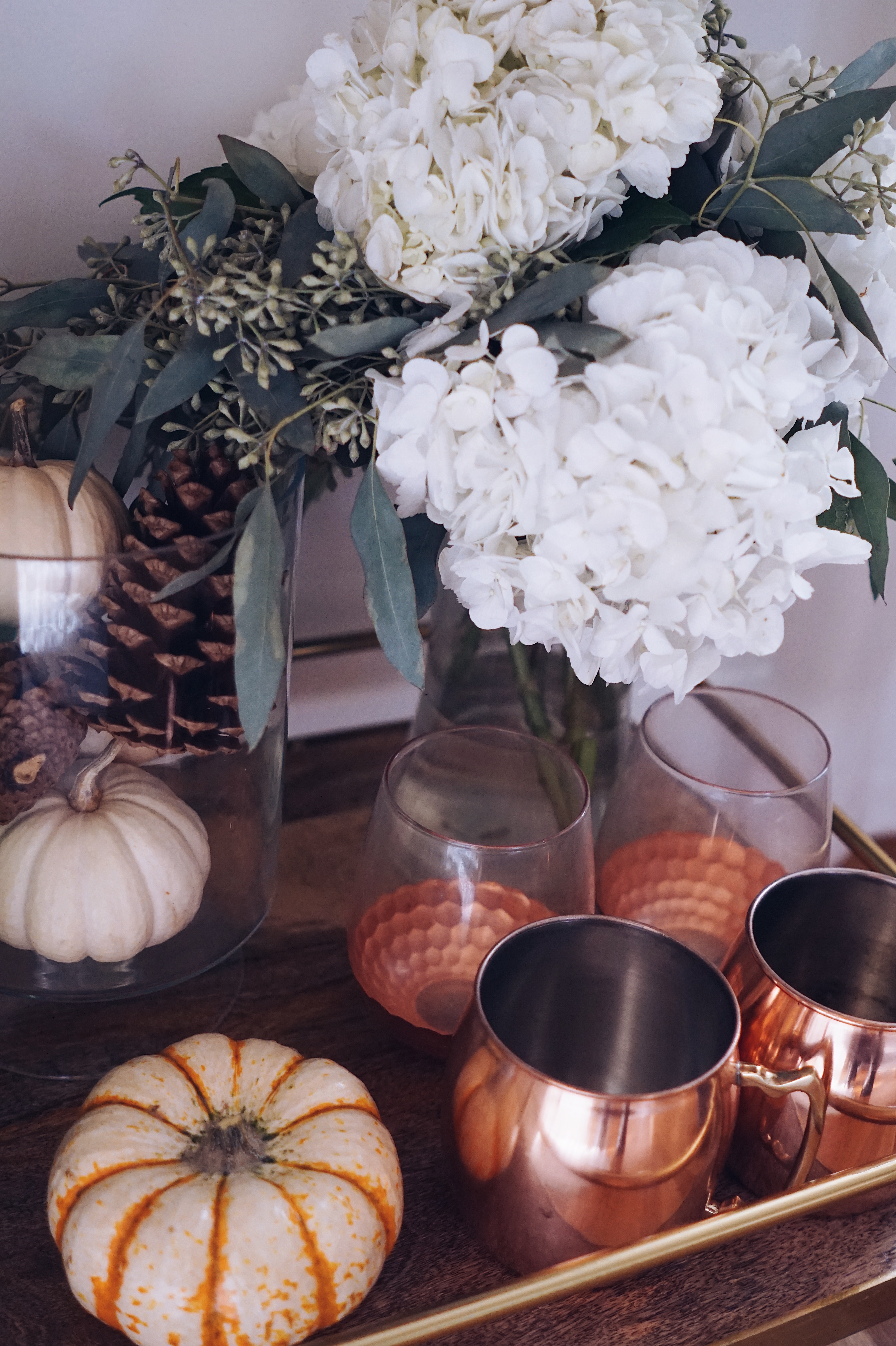 Fall Bar Cart 