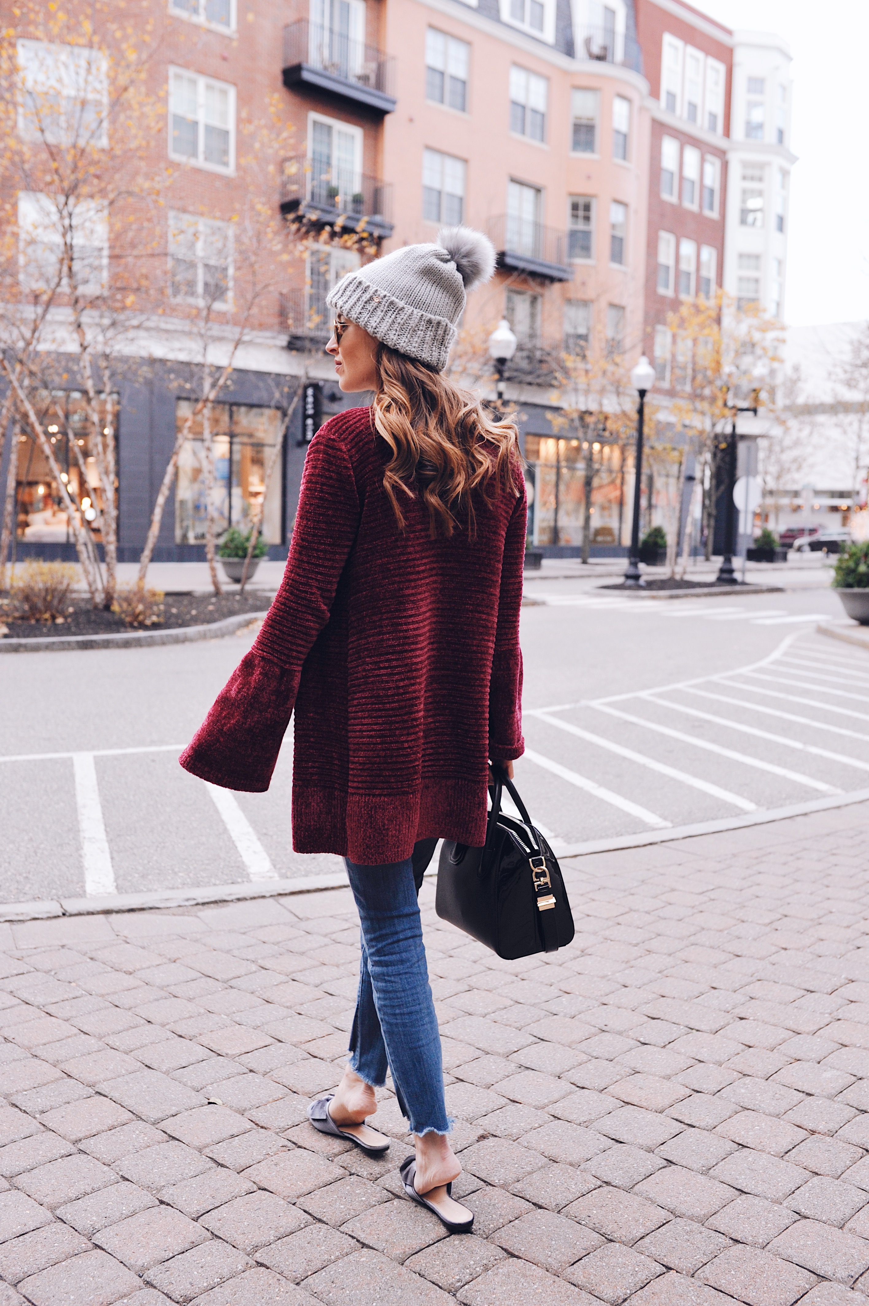 Red Cardigan Outfit