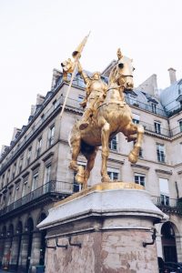 Statue of Joan of Arc Paris