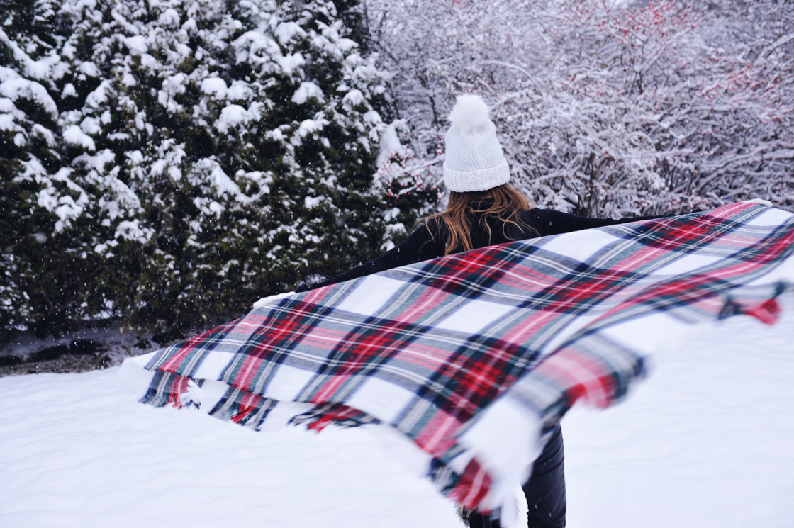 Tartan Blanket Scarf