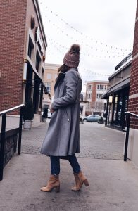 Eliza J Military Coat