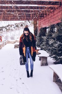 Teddy Bear Coat Outfit 2017