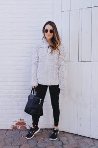Fleece Pullover Outfit
