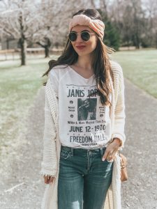 Lucky Brand Janis Joplin Concert Tee