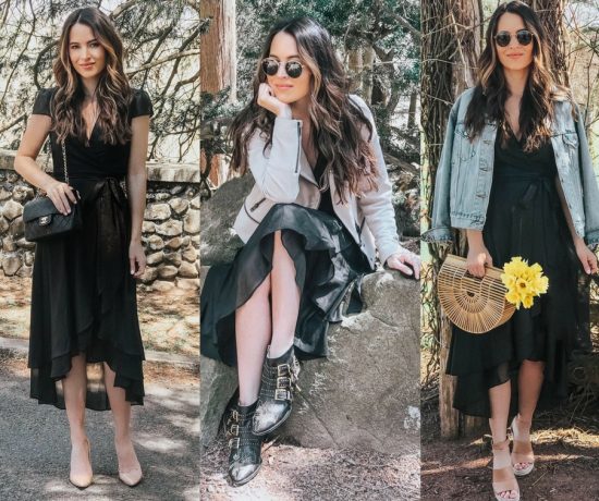 One Little Black (Spring) Dress, Three Ways - Oh So Glam