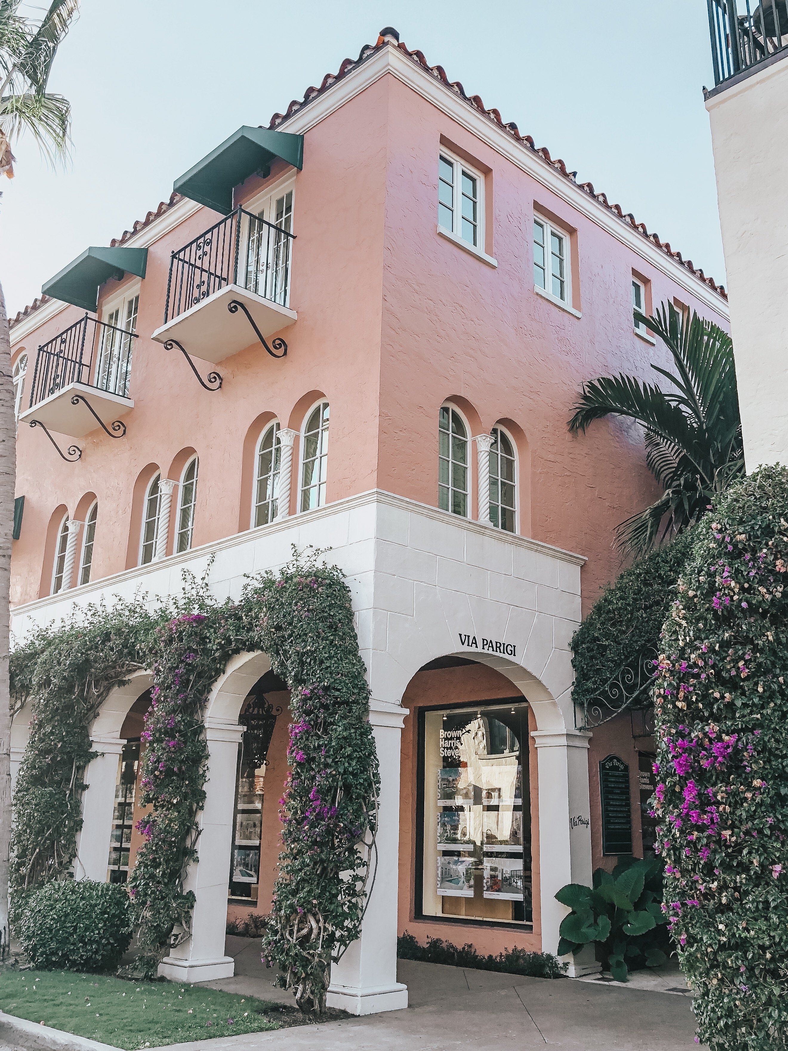Palm Beach Pink Building