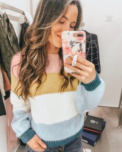 Color Block Sweater Trend
