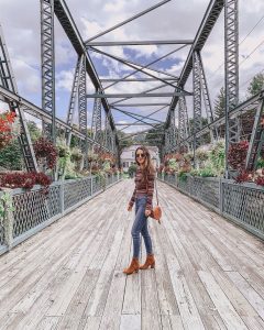 Simsbury CT Flower Bridge