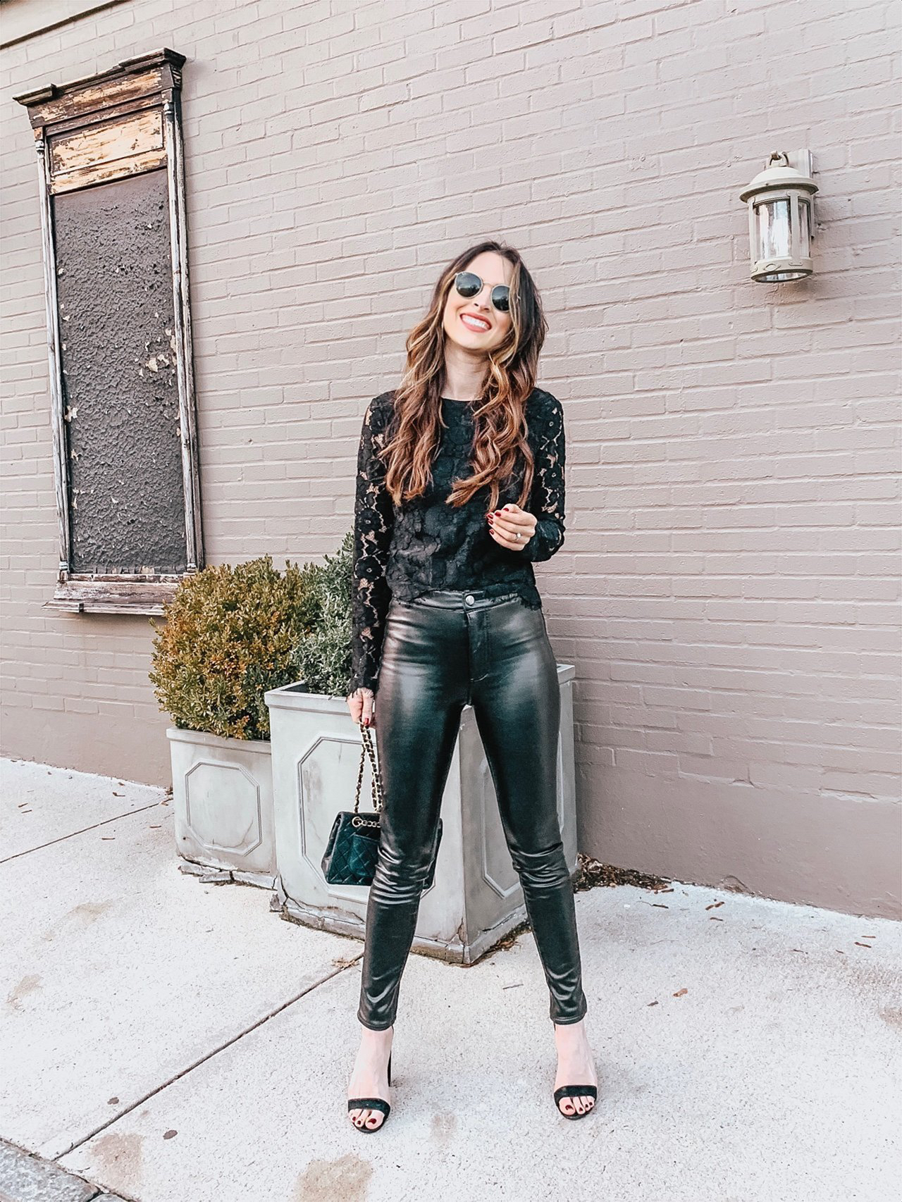 How to Style (Faux) Leather Pants 3 Ways - Oh So Glam