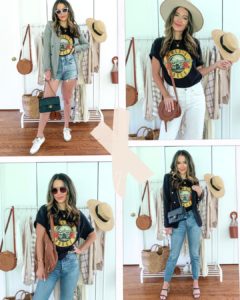 Band Tee Outfit Ideas