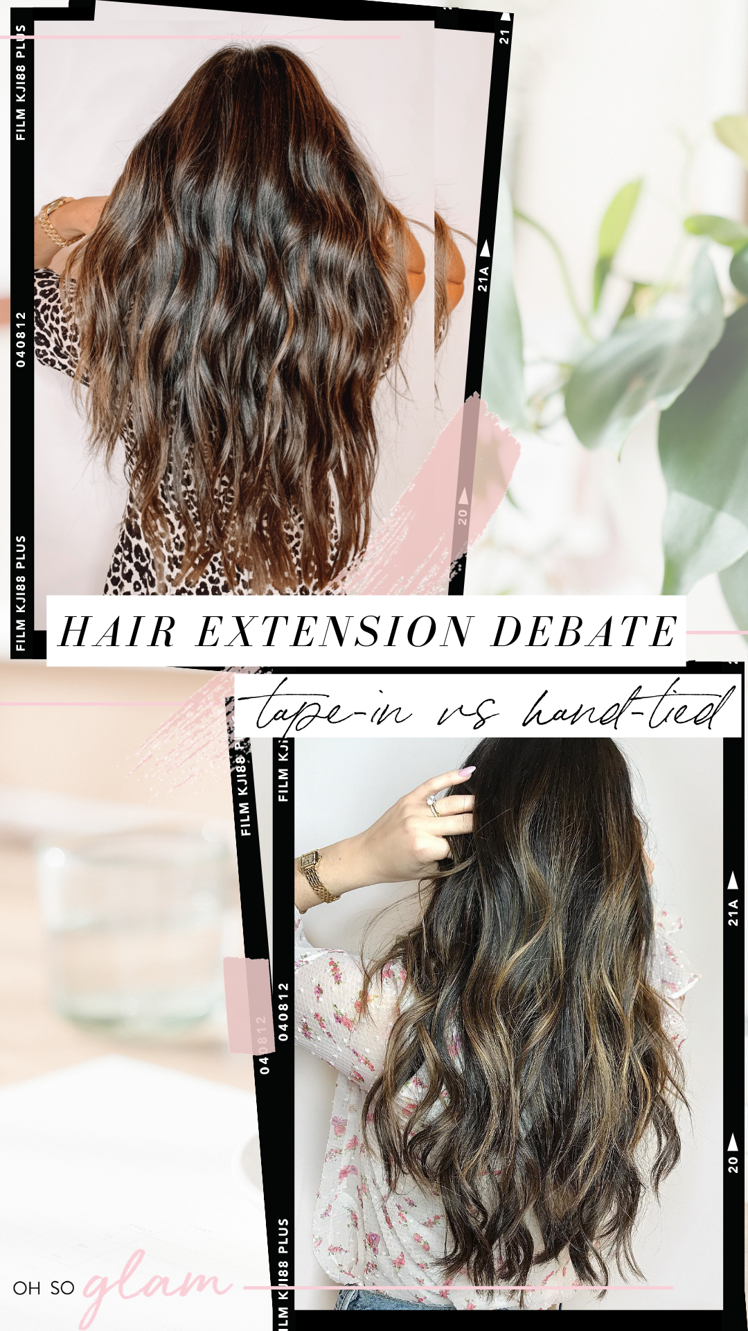 The Great Hair Extension Debate: Tape-In VS Hand-Tied - Oh So Glam