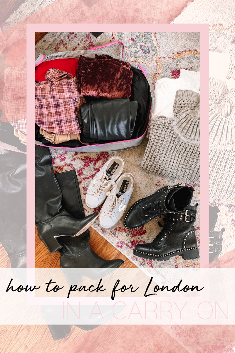 How To Pack for London in Carry On
