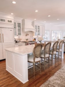 All White Marble Kitchen Renovation