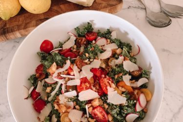 Lemon Tahini Kale Salad