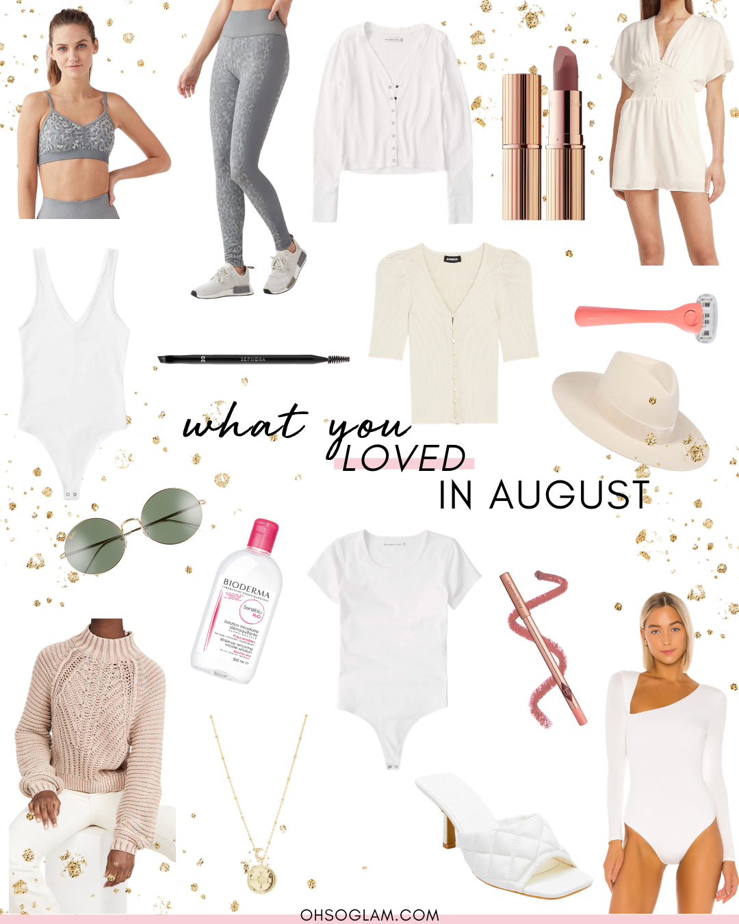 August Best Sellers Oh So Glam
