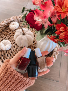 Best Fall/Holiday Nail Colors