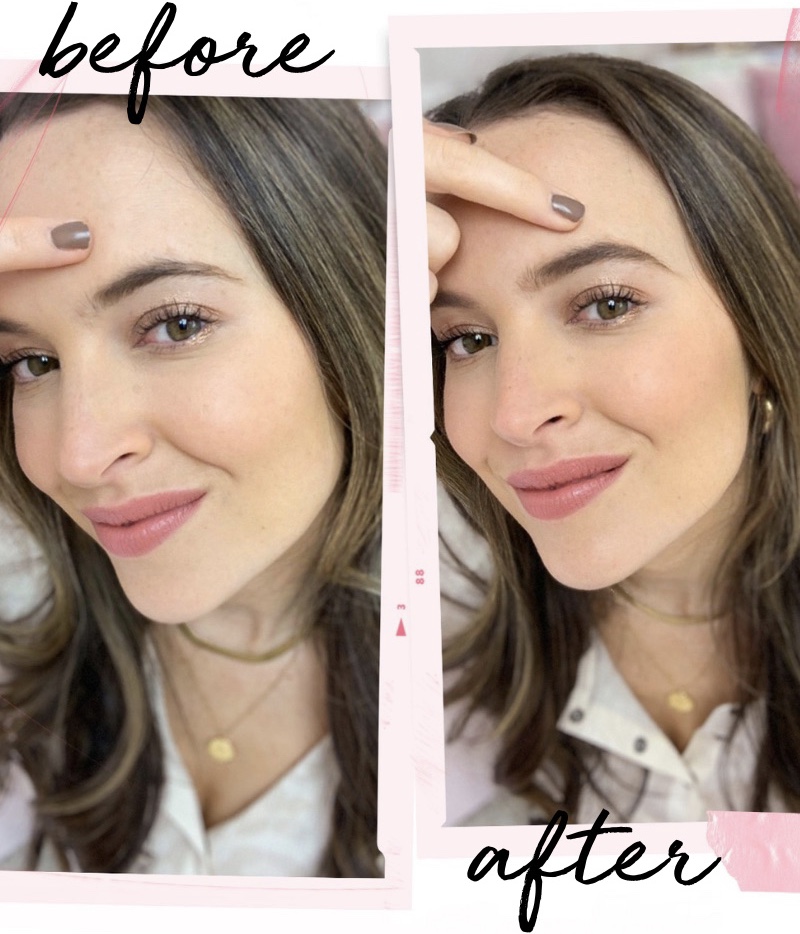 Rodan + Fields Brow Defining Boost Before/After